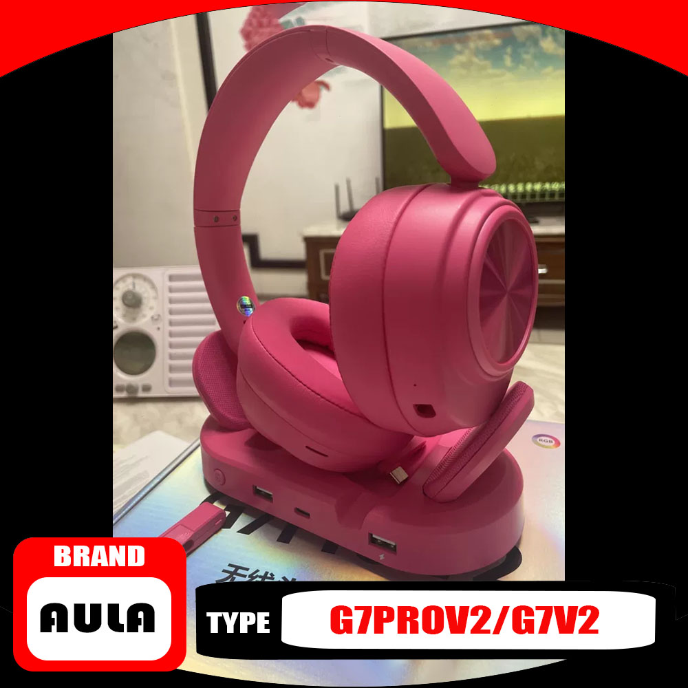 سماعات رأس AULA G7 Pro V2، تصم - مراجعة Video Gaming & Esports Usd Acc وسعره